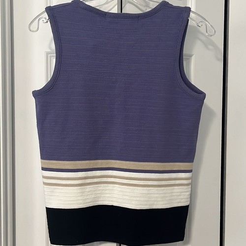 Gilet maglione vintage Gloria Vanderbilt taglia S - Foto 3 di 3