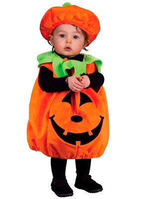 Halloweenkürbis Kostüm für Babys - Dieses Kürbiskind wird bei Trick or Treat