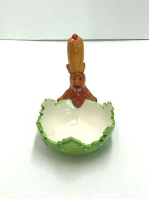 Elements Holiday Bear Dip Mix Bowl With Spreader Set Hot or Cold