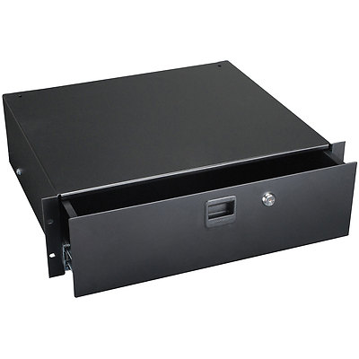 Penn-Elcom 3233LK Locking Rack Drawer 3U 3 Space