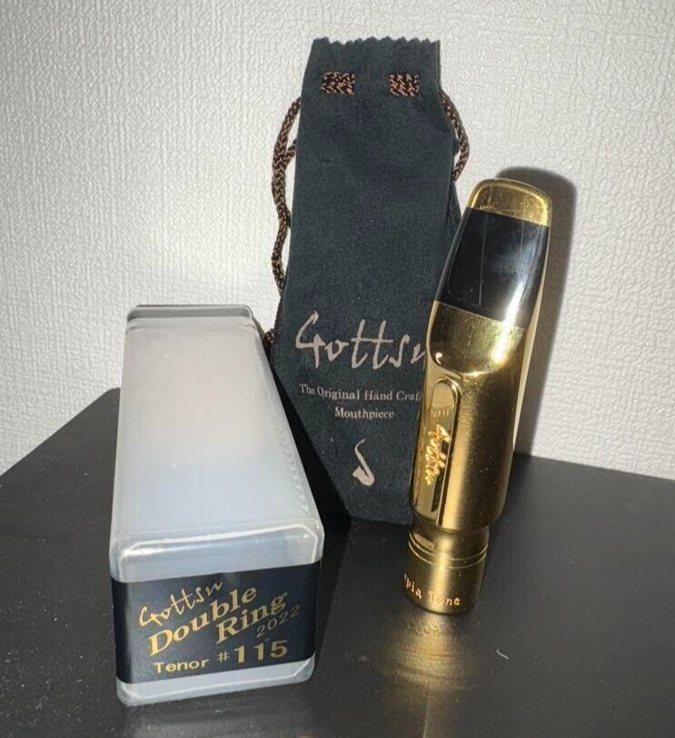 Gottsu Tenor Saxophone Mouthpiece Double Ring 2022 #115 Excellent+