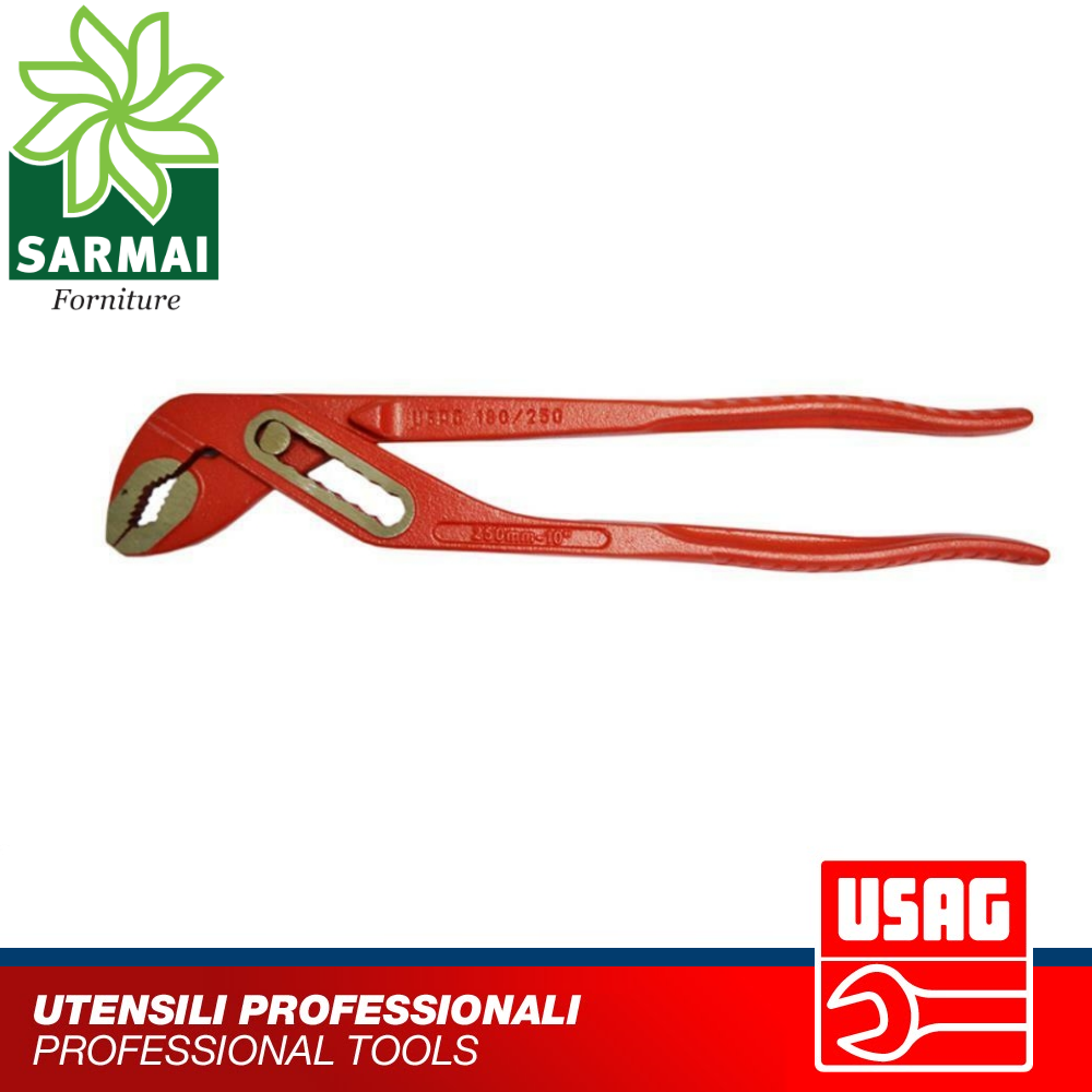 USAG 180V PINZE REGOLABILI A CERNIERA CHIUSA IN ACCIAIO LEGATO AL CROMO VANADIO