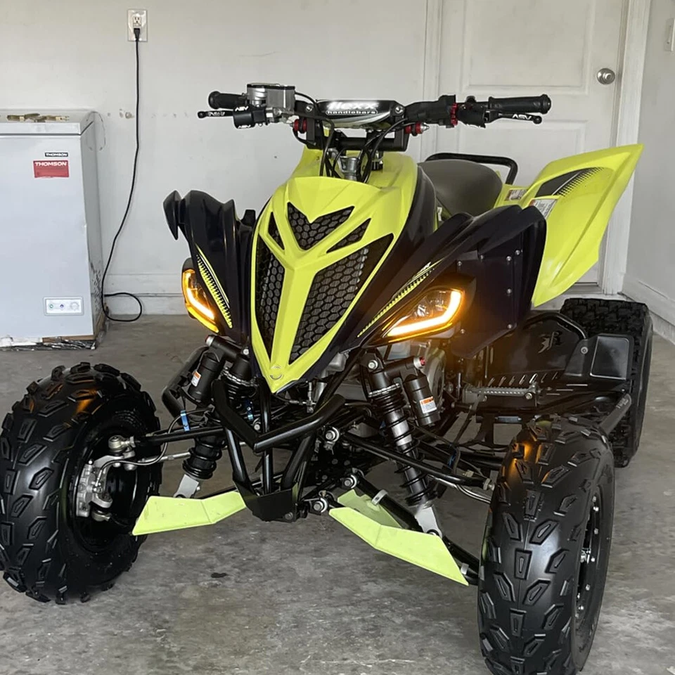Juego de faros LED para Yamaha YFZ 450 RAPTOR 350 700R 2006-2025 Foto 2 de 4