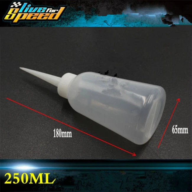 #1759 250 ml botella de aceite de motor máquina de reabastecimiento aceite olla engrasador barco RC Foto 2 de 3