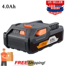4.0Ah Battery for Ridgid R840085 Lithium Battery Rigid 18V R840087 Power Tools