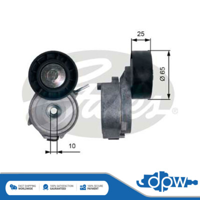 Gates Drive Belt Tensioner Pulley Fits Ford Mondeo Kuga S-Max Focus 5751F5 5751F