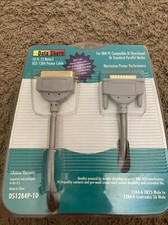 DATA SHARE 10 ' IEEE-1284 DB25 Bi-Directional Parallel Printer Data Cable Cord