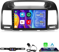 Android 13.0 Double Din Car Stereo for Toyot-a Camry 2000-2006 HD Touchscreen