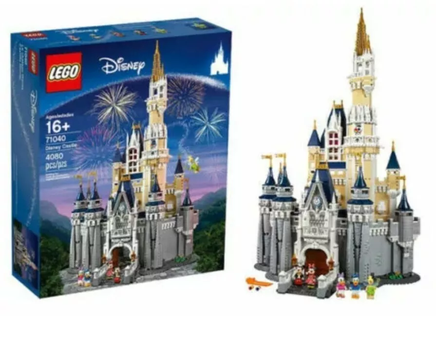 HTF Disney Cinderella&#039;s Castle 71040 The Magic Kingdom New Limited | eBay