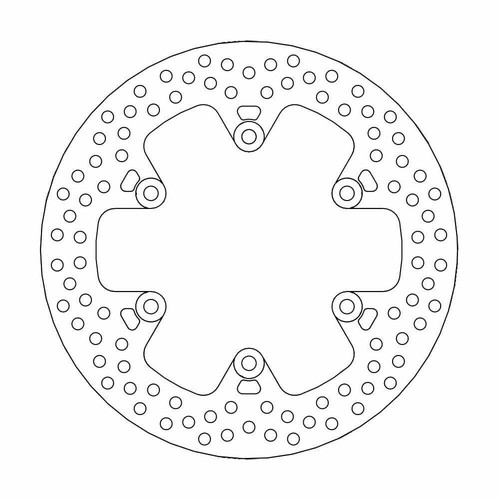 Disco Freno Posteriore Brembo Per Yamaha YZF R6 600 (1999-2002) E YZF R1 1000 (2002-2003) - DT2001989 - 8