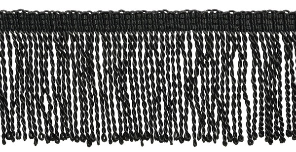 DüNn Bullion Fransen Rand,Stil # Bft3,Farbe #K9 - Pure Black [Verkauft Von Yard-image