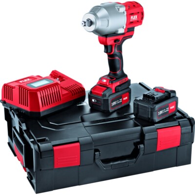 Flex 530187 Iw 1/2'' 950 18.0-EC 5.0 / 18V Battery Screwdriver Set L-BOXX