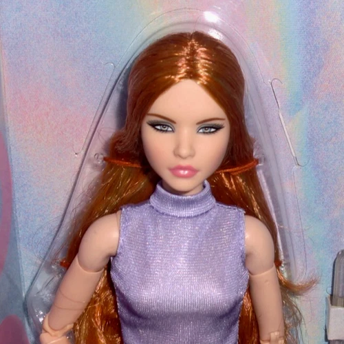 %***Barbie Signature Looks*20#*modello*capelli rossi*trucco potente***%