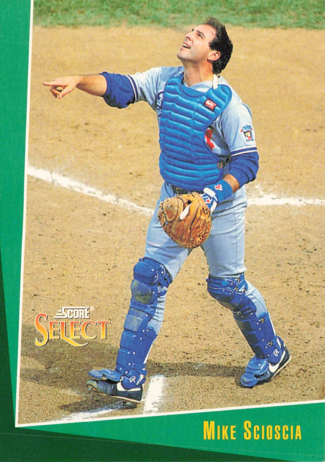 Mike Scioscia 1993 Select #69 Los Angeles Dodgers