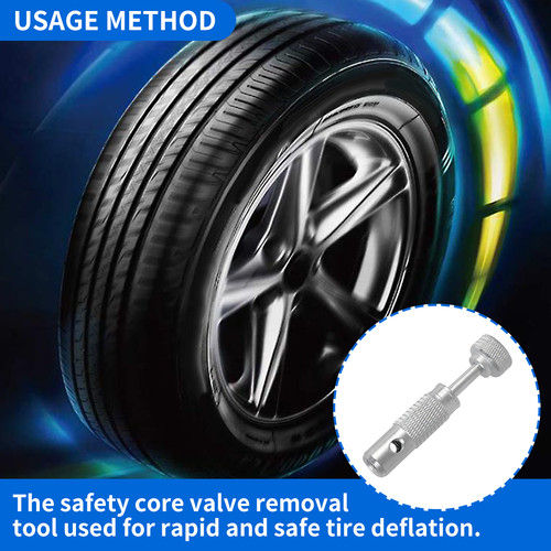 968RB Large Bore Safe Core Valve Stem Removal Tool For Aircraft Tire Valve Core - Picture 4 of 12