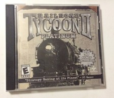 RAILROAD TYCOON II 2 PLATINUM PC WINDOWS 98 ME XP VINTAGE GAME CD In Great shape