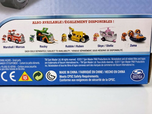 PAW Patrol Chase Chase’s Transforming Police Cruiser W/Chase Figure New - 第 8/11 張圖片