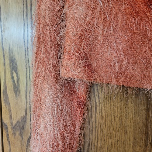 Vintage Breeze by Dorothy Schoelen Orange Rosette Cardigan & Shell Set Medium - Picture 3 of 8
