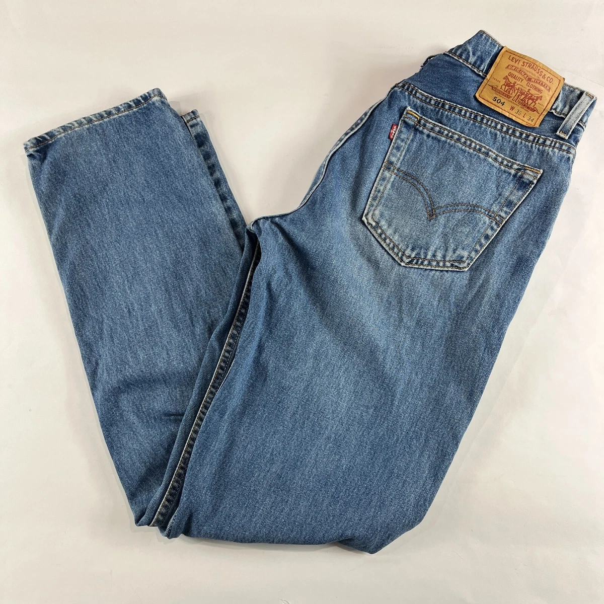 Levi 504 top mens jeans