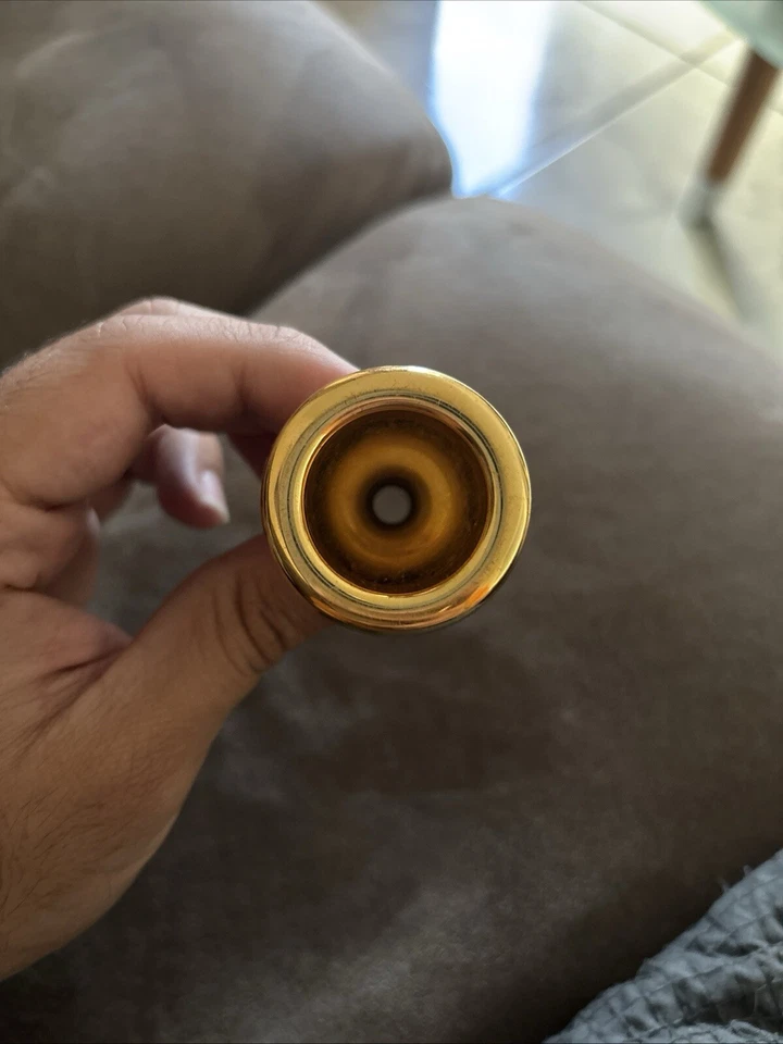 Denis Wick 6BL Large Shank Euphonium & Baritone Mouthpiece Gold Plated FREE SHIP - Image 4 of 4