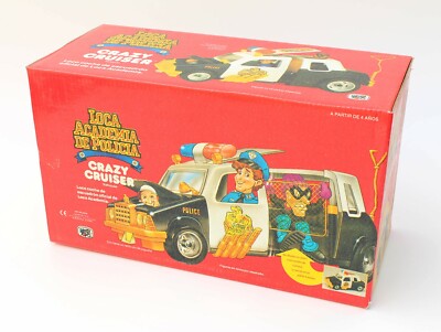 Vintage Police Academy Crazy Cruiser Police Car Distri Toys Kenner