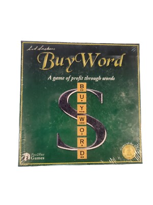 Sid Sackson ''Buy Word'' game, Face2Face games, new, factory sealed, 2005