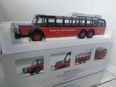 Premium ClassiXXs Mercedes Benz O10000 besuchen Sie das schöne Frantenland 1:43