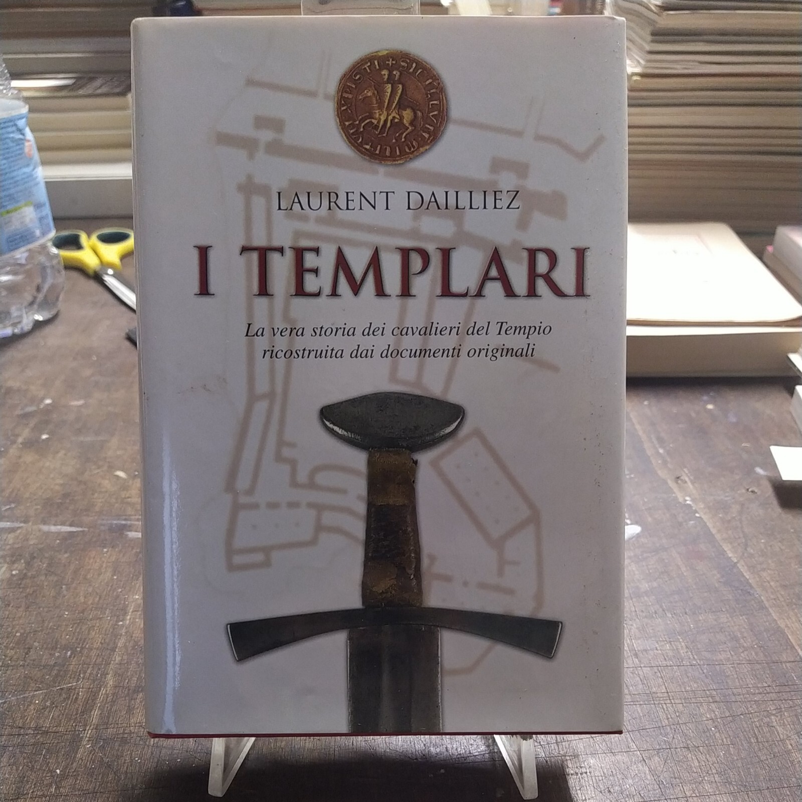 Libro I Templari Cavalieri Del Tempio Sacro Graal Mistero