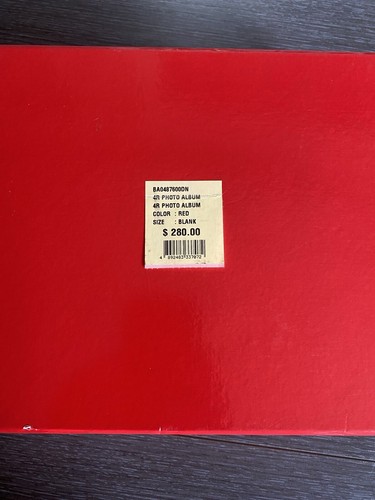 Shanghai Tang red silk photo album - New & boxed - Picture 4 of 7