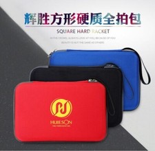 Hard Case Fit 2 Bats/Ball Ping Pong Paddle Table Tennis Racket Light Bag Cover