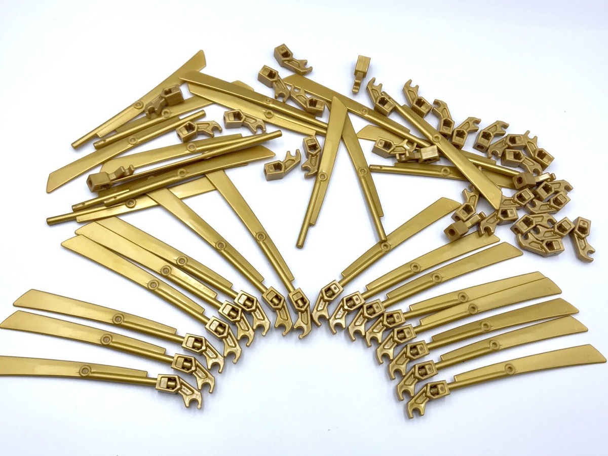 LEGO x32 BLADE 10M x32 Bad Robot Arm Warm Gold Color 98137 49753