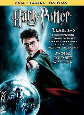 Harry Potter Jahre 1-5 (DVD, 2008, 5-Disc-Set, Vollformat) WIE NEU - Bild 1 von 1
