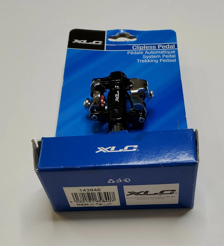 Педаль XLC без зажимов упаковка 2 шт. черная - Изображение 3 из 4