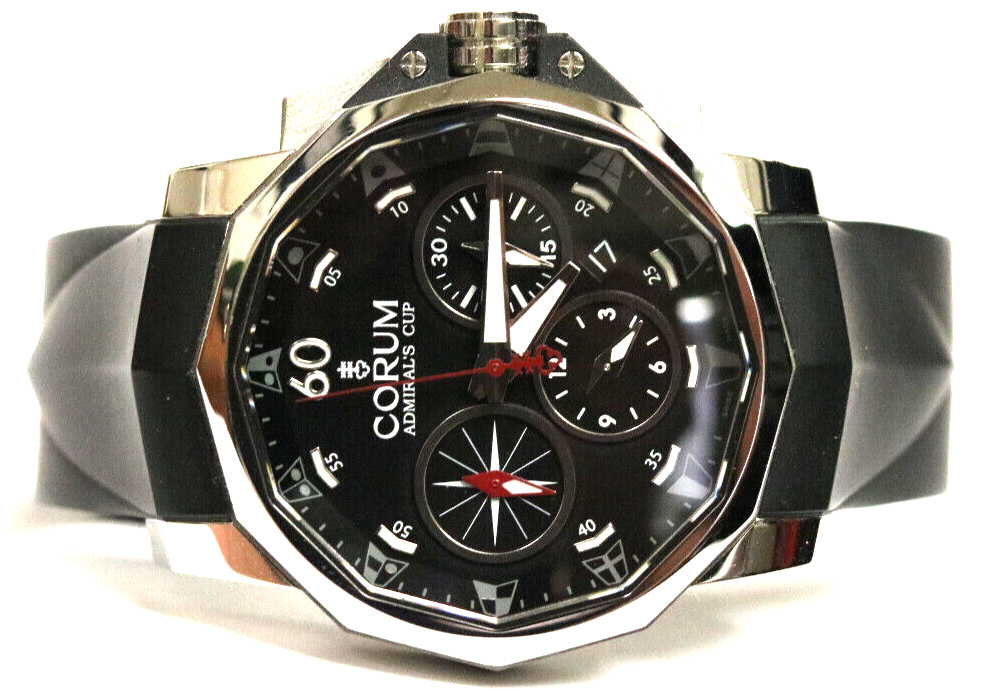 CORUM　Admiral's Cup　Automatic New Corum Admirals Cup Automatic Chronograph Men's Watch