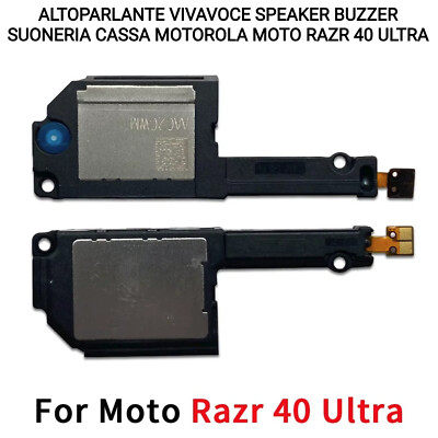 Altoparlante di Ricambio per Suoneria Motorola One 5G Ace Altoparlante di Ricambio per Suoneria Motorola One 5G Ace