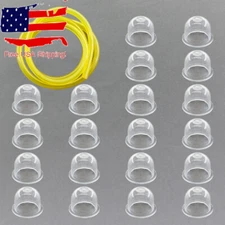 20x Primer Bulb For Honda GX22 GX25 GX31 GX35 16032-ZM3-004 & 2ft 6617 Fuel Line