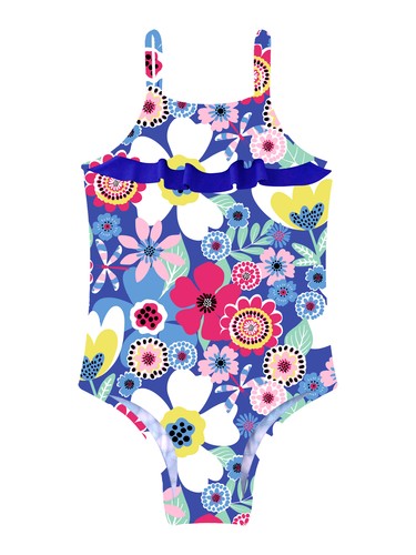 DE Mädchen Badeanzug Einteiler Bademode Schwimmanzug Swimsuit Badekleidung - Bild 60 von 63