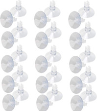 30 Pack Aquarium Suction Cup Clips Airline Tube Holders Clamps Fish Tank Hose Ho