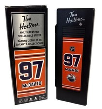 Connor McDavid Tim Hortons NHL Superstar Collectible Mini Hockey Stick Edmonton