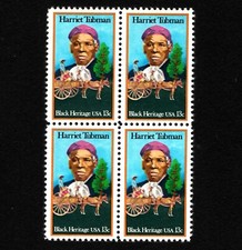 OPC 1978 US 13c Harriet Tubman Block of 4 Sc#1744 MNH 49555