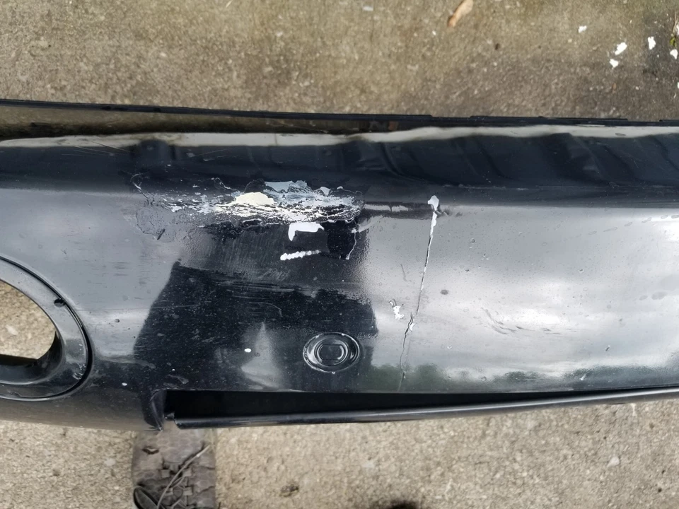 ** БЕЗ ДОСТАВКИ ** 2004 LAND ROVER ДИАПАЗОН ROVER ЧЕРНЫЙ ПЕРЕДНИЙ БАМПЕР (ЦВЕТОВОЙ КОД: 697) - Изображение 3 из 4