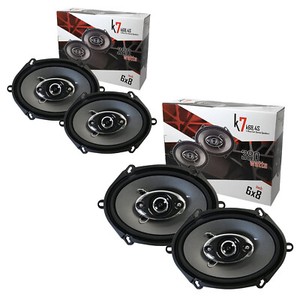 6x8 4 way speakers