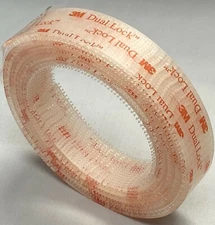 3M Dual Lock Reclosable Fastener SJ3560 250 Clear, 3/4 in x 4 Ft