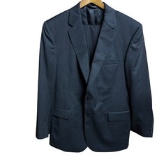 Jos. A. Bank Signature Gordon Suit 44R 38x28 Charcoal Gray Wool