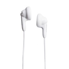 Magnavox MHP4820-WH Gummy Earbuds in White  Available in Pink, White, Black,