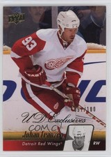 2010-11 Upper Deck UD Exclusives 57/100 Johan Franzen #130 01qm
