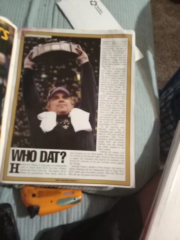 New Orpleans Super Bowl Xliv Book.2009-2010 - Image 2 of 4