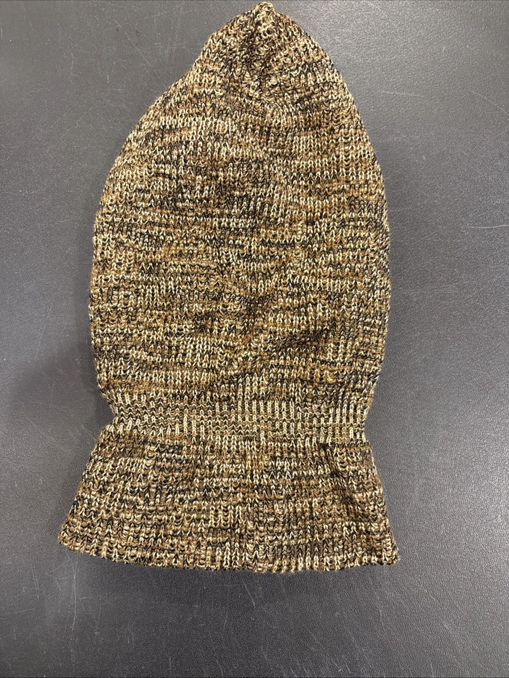 De Colección Para Hombres Camuflaje Reversible Tejido Máscara Sombrero Máscara de Esquí Caza Hecho en EE. UU. Foto 3 de 4