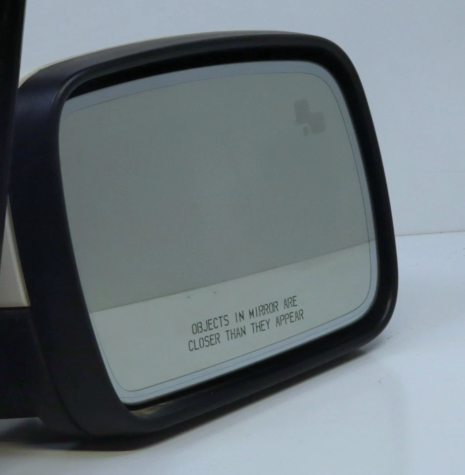 Espejo retrovisor lateral Range Rover Power 2010-12 pasajero punto de fijación térmico sin cámara blanco Foto 4 de 4