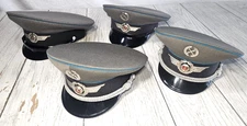 🎖️Size 60 I East German NVA Air Force Visor Caps DDR Uniform Hat Insignia 1856!